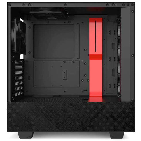 MLB Atlanta Braves Dark Wash NZXT H510 Compact ATX Mid-Tower Case Skin