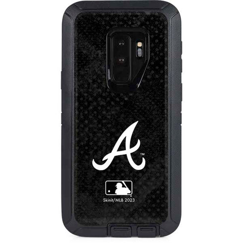 MLB Atlanta Braves Dark Wash Otterbox Defender Galaxy Skin
