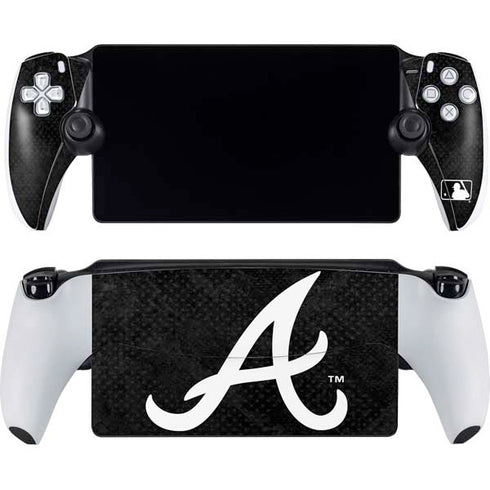 MLB Atlanta Braves Dark Wash PlayStation Portal Remote Player Skin