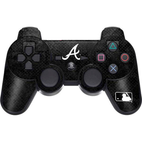 MLB Atlanta Braves Dark Wash PS3 Dual Shock wireless controller Skin