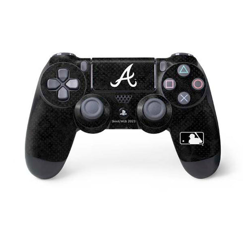 MLB Atlanta Braves Dark Wash PS4 Controller Skin