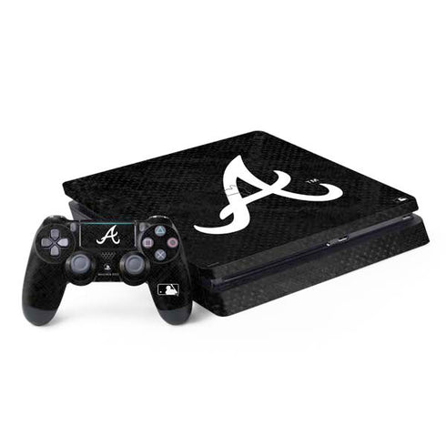 MLB Atlanta Braves Dark Wash PS4 Slim Bundle Skin
