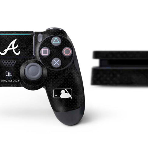 MLB Atlanta Braves Dark Wash PS4 Slim Bundle Skin