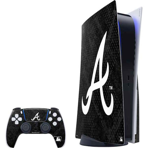 MLB Atlanta Braves Dark Wash PS5 Bundle Skin