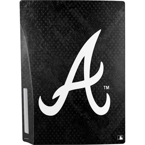 MLB Atlanta Braves Dark Wash PS5 Console Skin