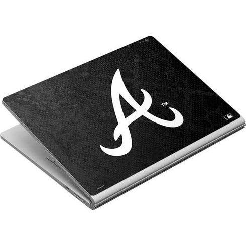 MLB Atlanta Braves Dark Wash Surface Book Skin