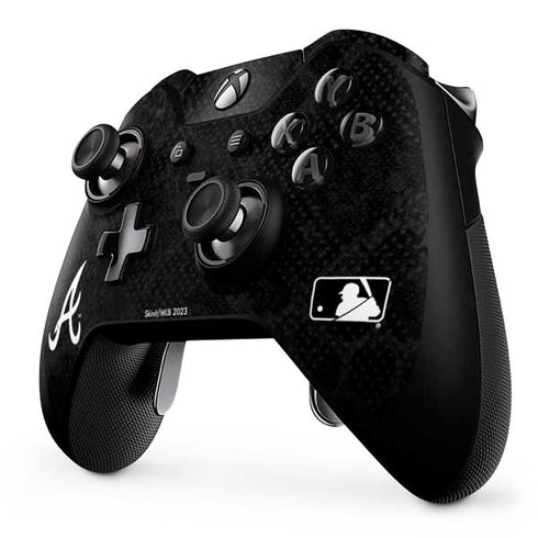 MLB Atlanta Braves Dark Wash Xbox One Elite Controller Skin