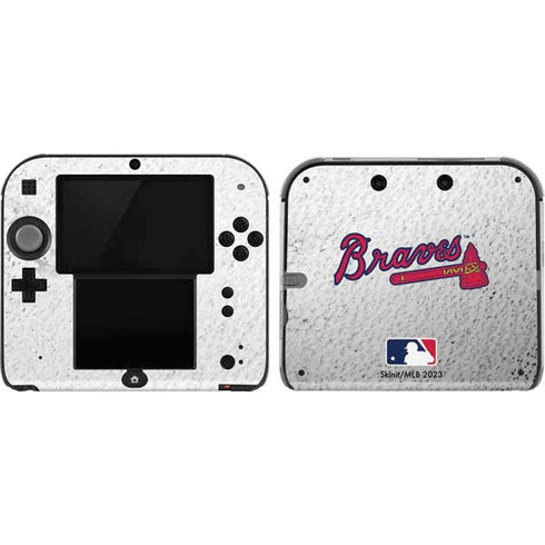 MLB Atlanta Braves Game Ball Nintendo 2DS Skin