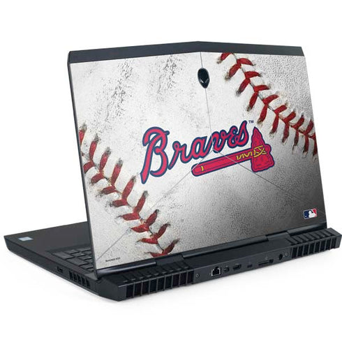 MLB Atlanta Braves Game Ball Dell Alienware Skin
