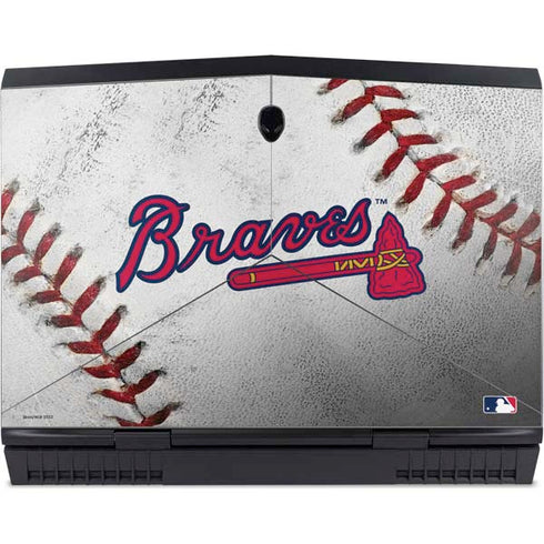 MLB Atlanta Braves Game Ball Dell Alienware Skin
