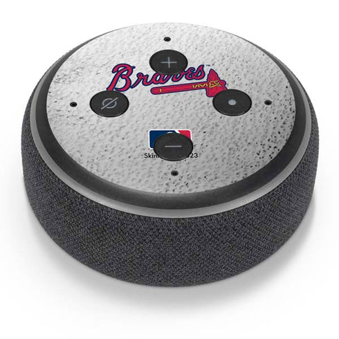 MLB Atlanta Braves Game Ball Amazon Echo Dot Skin