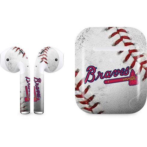 MLB Atlanta Braves Game Ball Apple AirPods 2 Skin