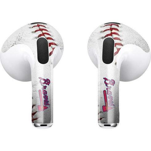MLB Atlanta Braves Game Ball Apple AirPods (3rd Gen 2021) Skin