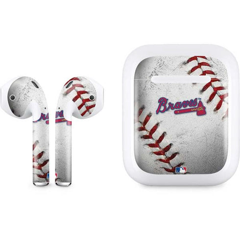 MLB Atlanta Braves Game Ball Apple AirPods Skin