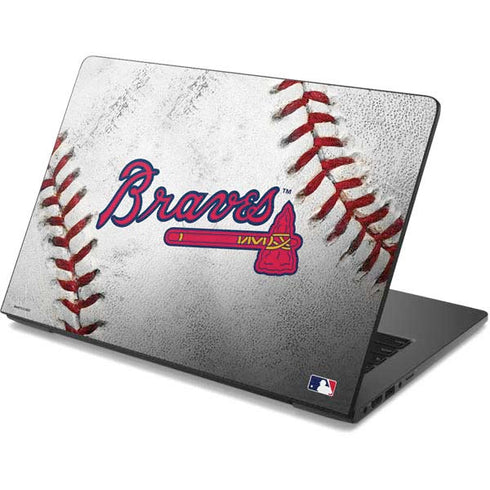 MLB Atlanta Braves Game Ball Dell Chromebook Skin