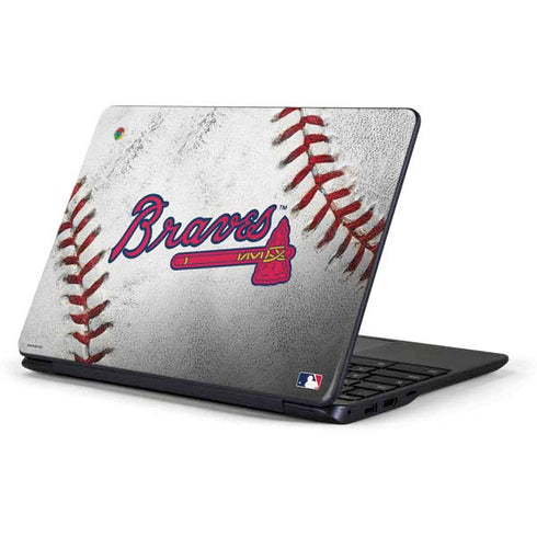 MLB Atlanta Braves Game Ball Samsung Chromebook Skin