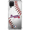 MLB Atlanta Braves Game Ball Galaxy A12 Clear Case