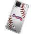 MLB Atlanta Braves Game Ball Galaxy A12 Clear Case