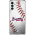 MLB Atlanta Braves Game Ball Galaxy A13 5G Clear Case