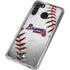 MLB Atlanta Braves Game Ball Galaxy A21 Clear Case