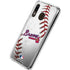 MLB Atlanta Braves Game Ball Galaxy A30 Clear Case