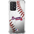 MLB Atlanta Braves Game Ball Galaxy A52 5G Clear Case