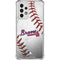 MLB Atlanta Braves Game Ball Galaxy A53 5G Clear Case