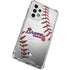 MLB Atlanta Braves Game Ball Galaxy A53 5G Clear Case