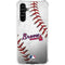 MLB Atlanta Braves Game Ball Galaxy A54 5G Clear Case