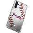 MLB Atlanta Braves Game Ball Galaxy A54 5G Clear Case