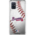 MLB Atlanta Braves Game Ball Galaxy A71 5G Clear Case