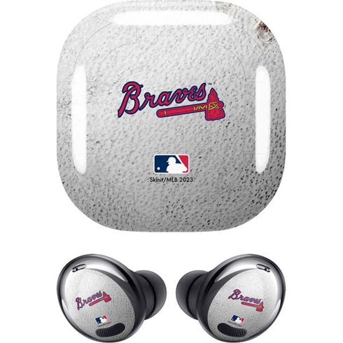MLB Atlanta Braves Game Ball Galaxy Buds Pro Skin