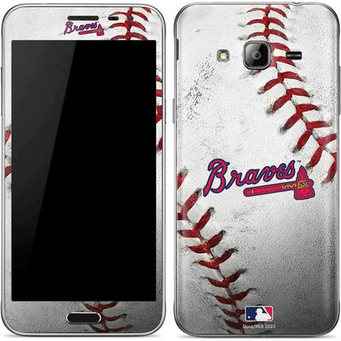 MLB Atlanta Braves Game Ball Galaxy J3 Skin