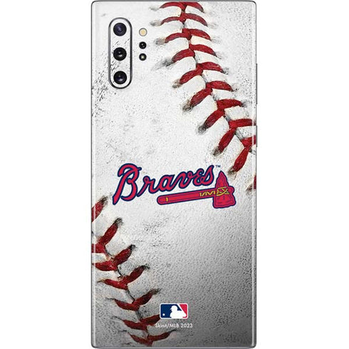 MLB Atlanta Braves Game Ball Galaxy Note 10 Plus Skin