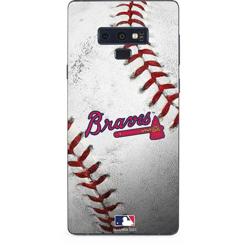 MLB Atlanta Braves Game Ball Galaxy Note 9 Skin