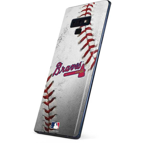 MLB Atlanta Braves Game Ball Galaxy Note 9 Skin