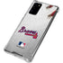 MLB Atlanta Braves Game Ball Galaxy Note20 5G Clear Case