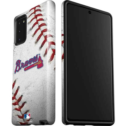 MLB Atlanta Braves Game Ball Galaxy Note20 5G Pro Case