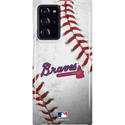 MLB Atlanta Braves Game Ball Galaxy Note20 Ultra 5G Lite Case