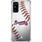 MLB Atlanta Braves Game Ball Galaxy S20 FE Clear Case