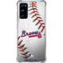 MLB Atlanta Braves Game Ball Galaxy S20 FE Clear Case