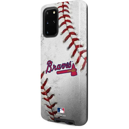 MLB Atlanta Braves Game Ball Galaxy S20 Plus Pro Case