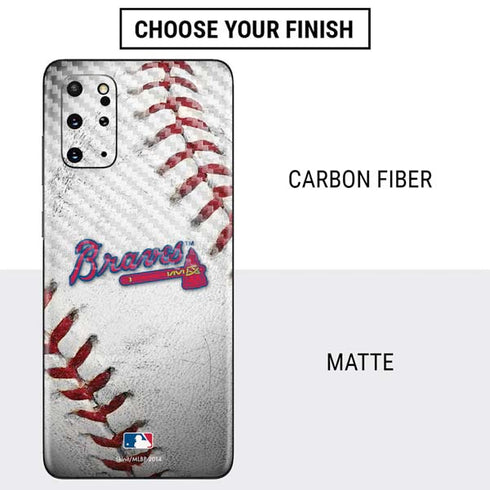 MLB Atlanta Braves Game Ball Galaxy S20 Plus Skin