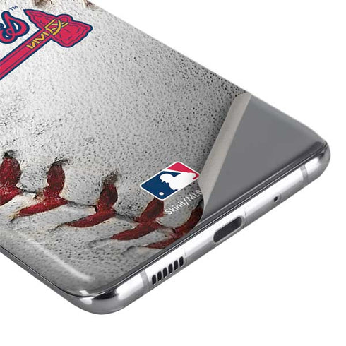 MLB Atlanta Braves Game Ball Galaxy S20 Plus Skin