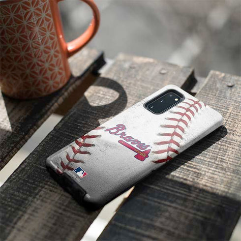 MLB Atlanta Braves Game Ball Galaxy S20 Pro Case