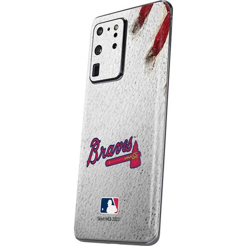 MLB Atlanta Braves Game Ball Galaxy S20 Ultra 5G Skin