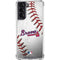 MLB Atlanta Braves Game Ball Galaxy S22 Clear Case