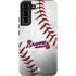 MLB Atlanta Braves Game Ball Galaxy S22 Plus Pro Case