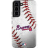 MLB Atlanta Braves Game Ball Galaxy S22 Pro Case