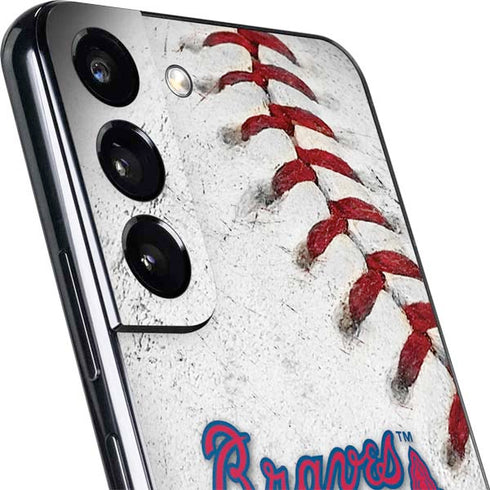 MLB Atlanta Braves Game Ball Galaxy S22 Skin